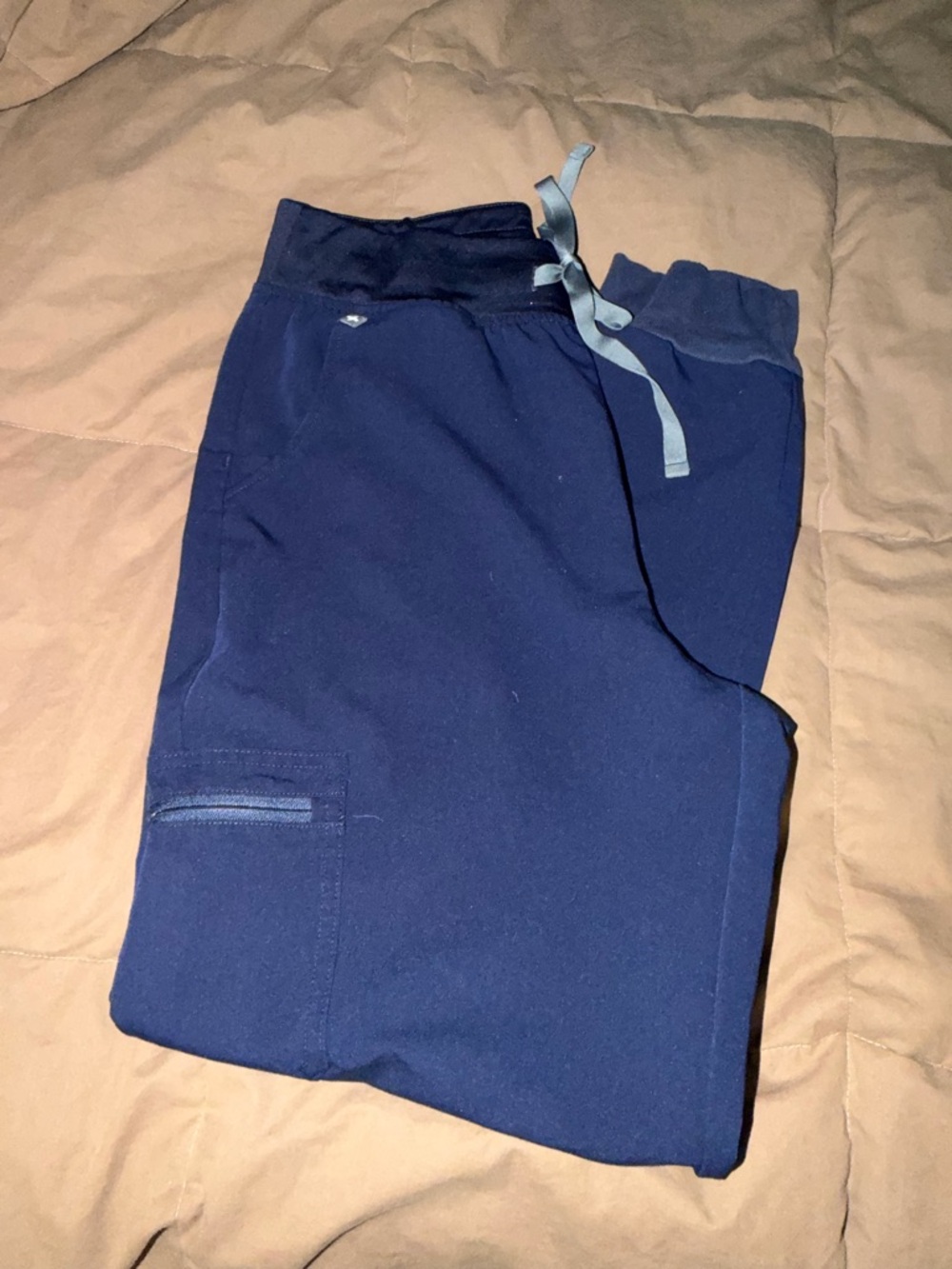 Women’s Navy Drawstring jogger scrub Pants